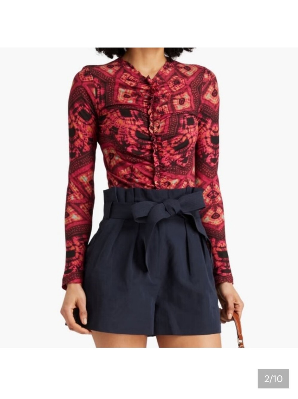 Ulla Johnson Ruffle Front Tee